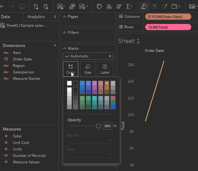 Idea Add Dark Theme For Tableau Desktop, Tableau Server etc.