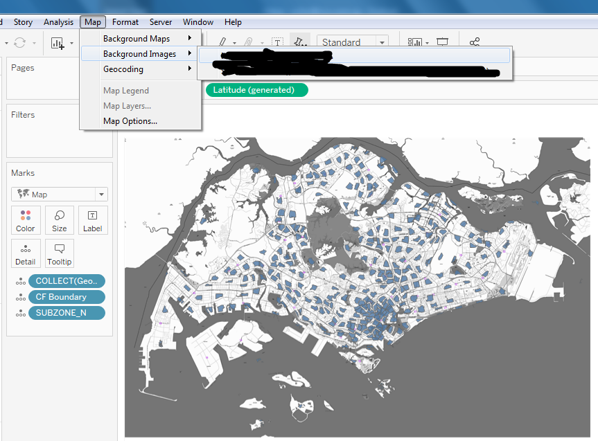 Idea use of Esri shapefiles with background images