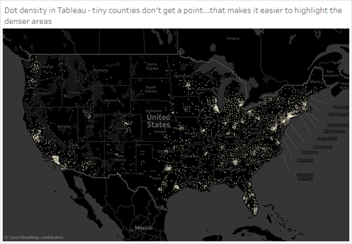 dot density map