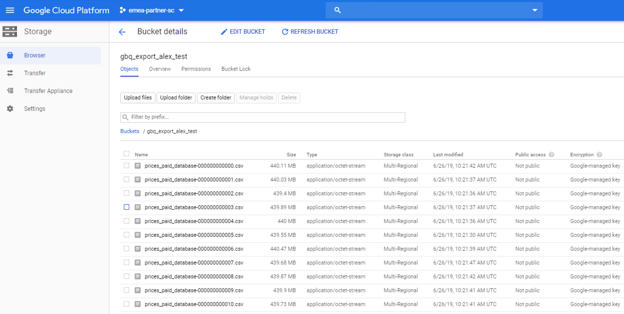 3-step script solution for fast Google BigQuery Extracts