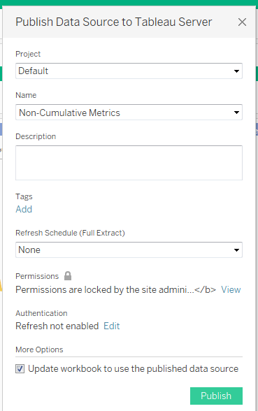 How To Update Published Data Source Tableau | Brokeasshome.com