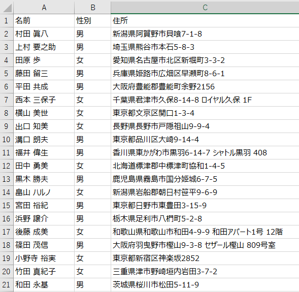 Tableauで住所から都道府県を抜き出す方法