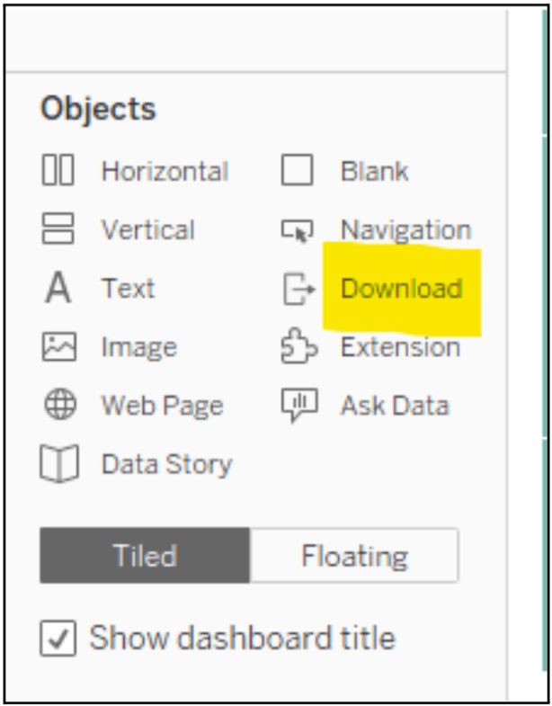 Exporting to PDF with Tableau