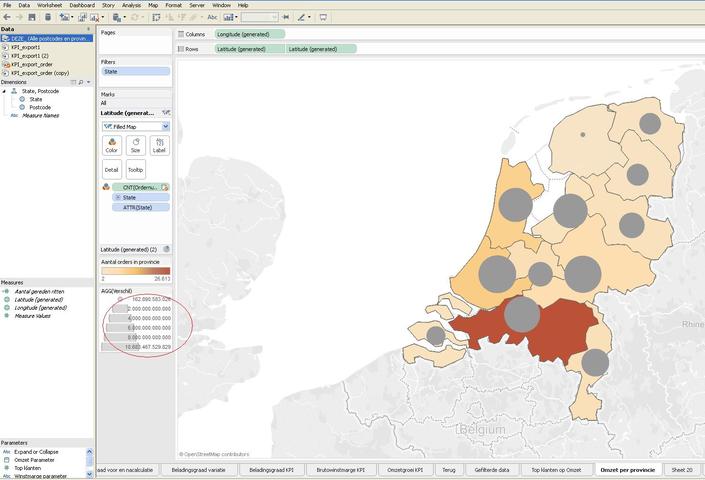 Pie chart in geographical map with multiple data sources Pie chart in geographical map with multiple data sources