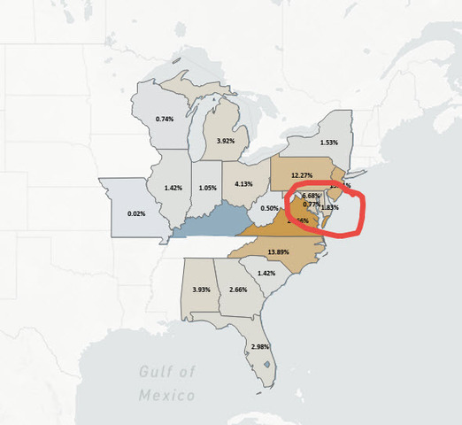 Leader Lines on Text Labels For States in Filled Maps?